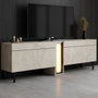Hanah Home Nova - Soporte para TV Travertino